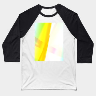 blue yellow white texture art Baseball T-Shirt